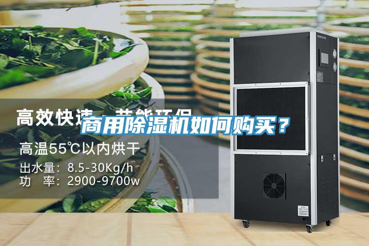 商用除濕機如何購買？