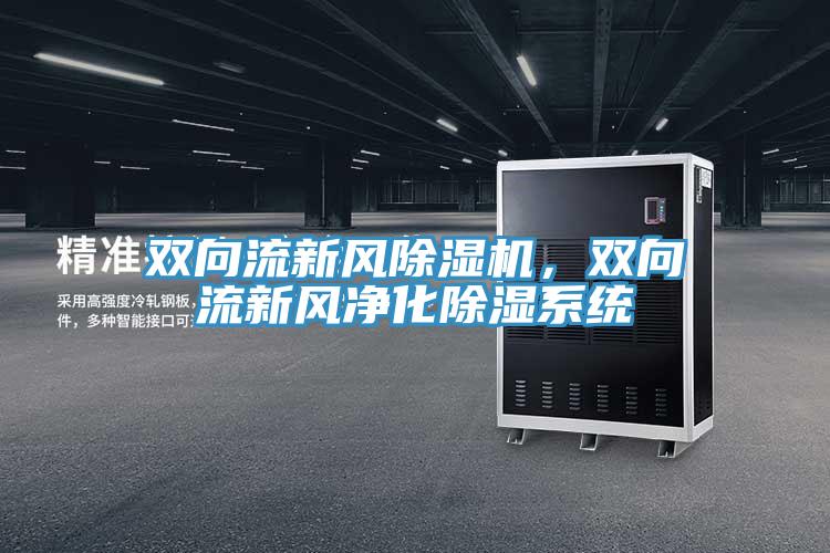 雙向流新風除濕機，雙向流新風凈化除濕系統(tǒng)