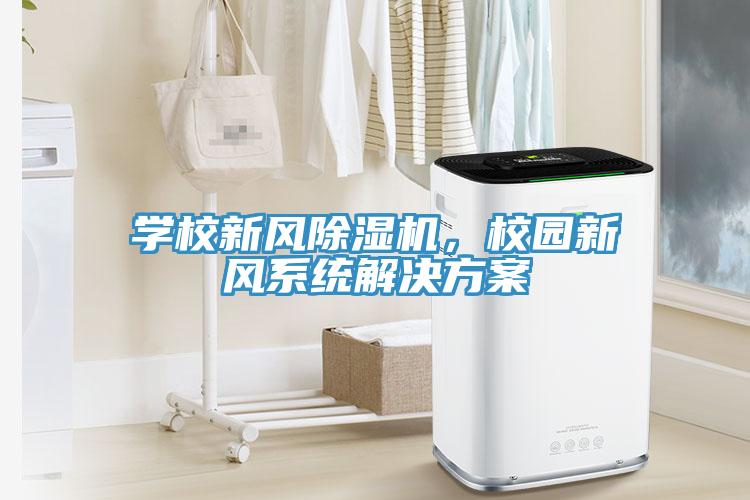 學校新風除濕機，校園新風系統(tǒng)解決方案