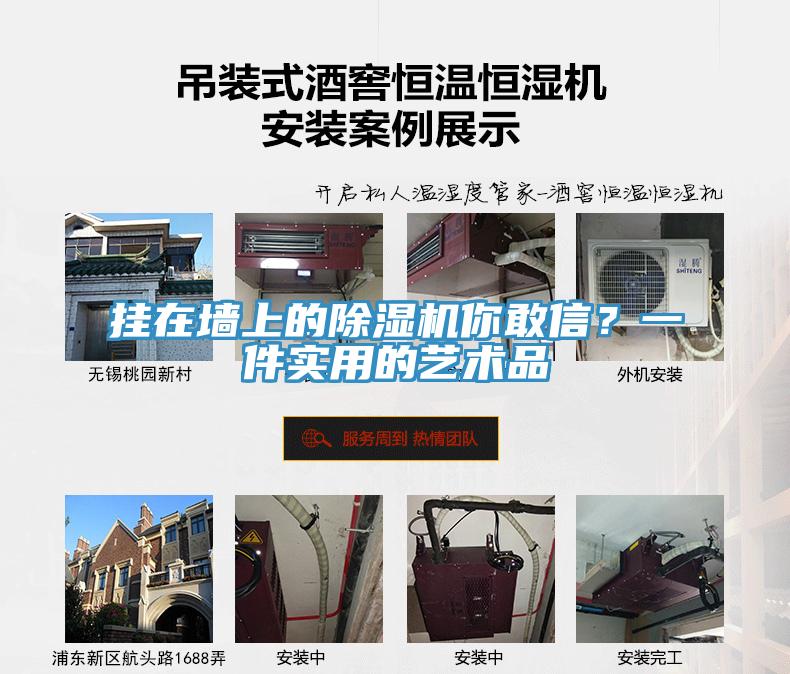 掛在墻上的除濕機你敢信？一件實用的藝術品