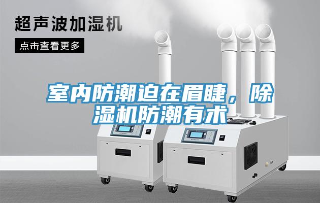 室內(nèi)防潮迫在眉睫，除濕機(jī)防潮有術(shù)