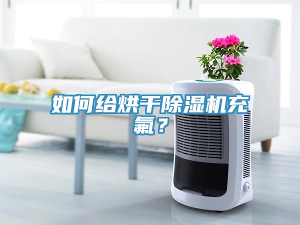 如何給烘干除濕機(jī)充氟？