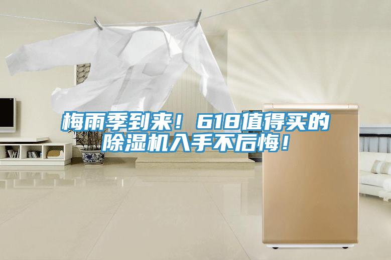 梅雨季到來！618值得買的除濕機入手不后悔！