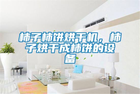 柿子柿餅烘干機，柿子烘干成柿餅的設(shè)備