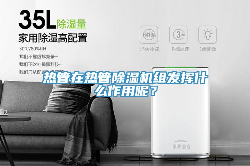 熱管在熱管除濕機(jī)組發(fā)揮什么作用呢？