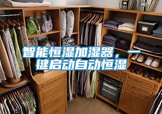 智能恒濕加濕器，一鍵啟動(dòng)自動(dòng)恒濕