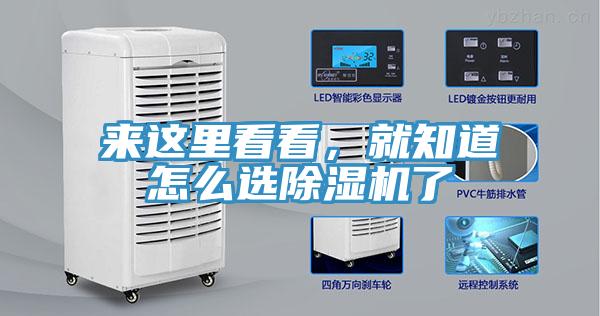 來(lái)這里看看，就知道怎么選除濕機(jī)了
