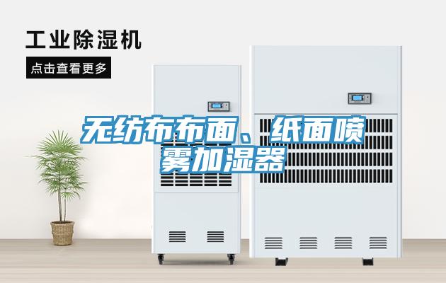 無(wú)紡布布面、紙面噴霧加濕器