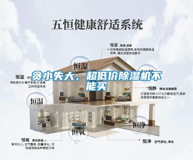 貪小失大，超低價除濕機不能買