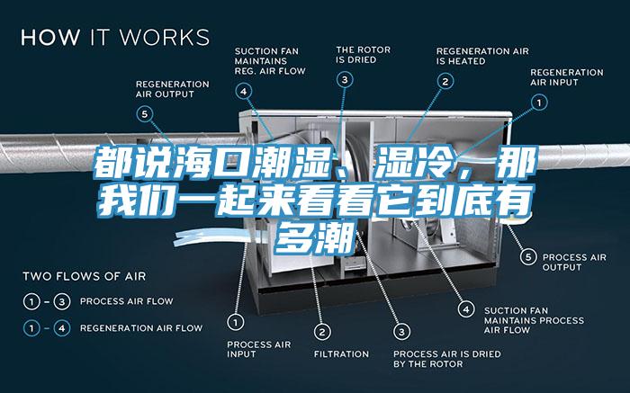 都說?？诔睗?、濕冷，那我們一起來看看它到底有多潮