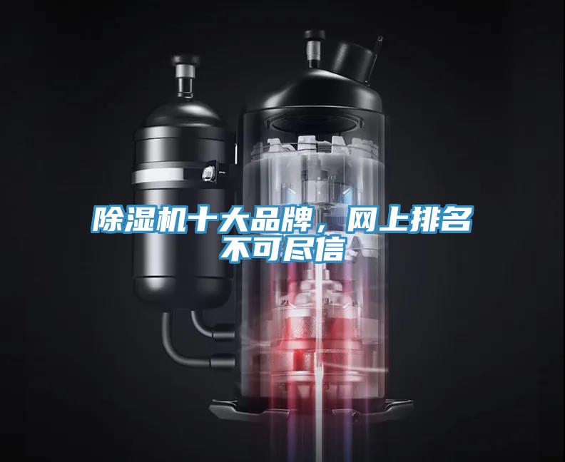 除濕機(jī)十大品牌，網(wǎng)上排名不可盡信