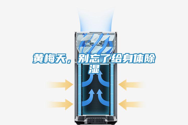 黃梅天，別忘了給身體除濕