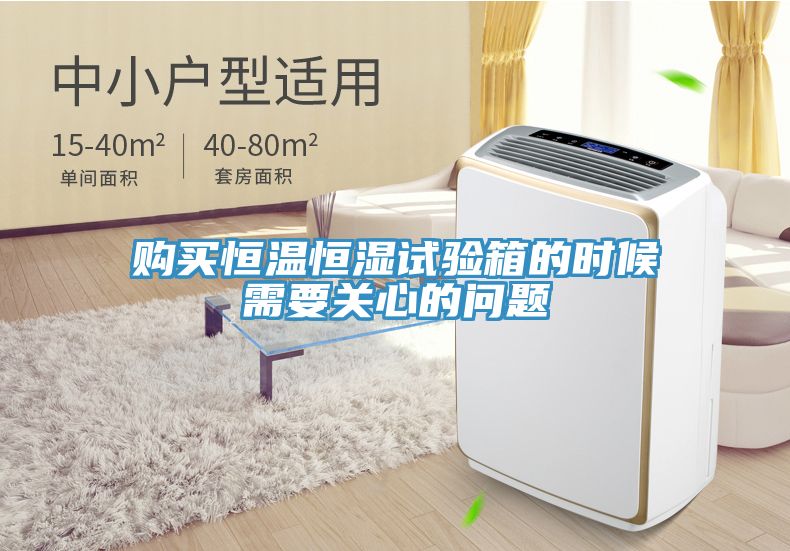 購買恒溫恒濕試驗(yàn)箱的時(shí)候需要關(guān)心的問題