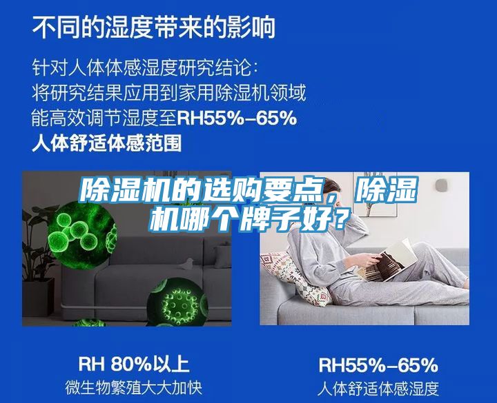 除濕機的選購要點，除濕機哪個牌子好？