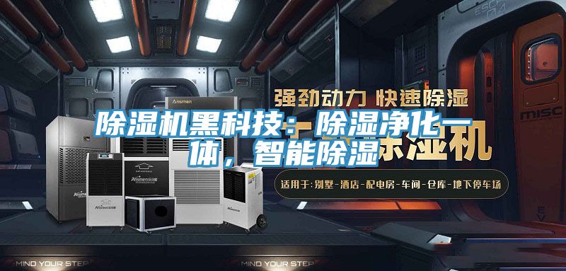 除濕機(jī)黑科技：除濕凈化一體，智能除濕