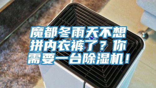 魔都冬雨天不想拼內(nèi)衣褲了？你需要一臺(tái)除濕機(jī)！