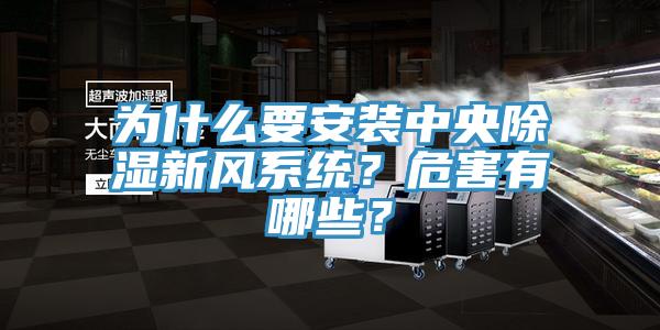 為什么要安裝中央除濕新風系統(tǒng)？危害有哪些？