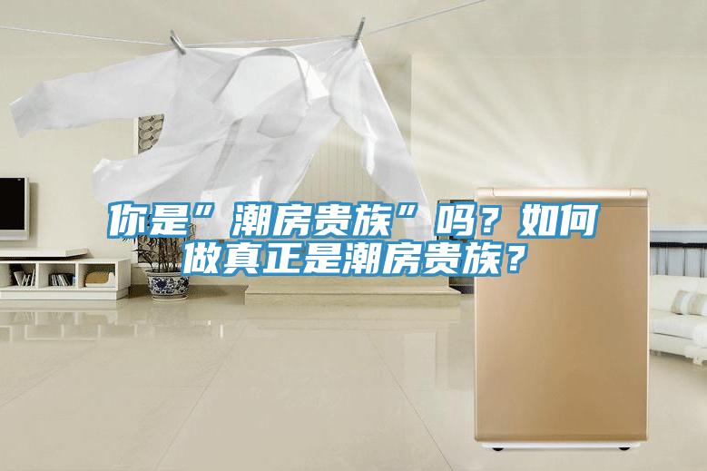 你是”潮房貴族”嗎？如何做真正是潮房貴族？