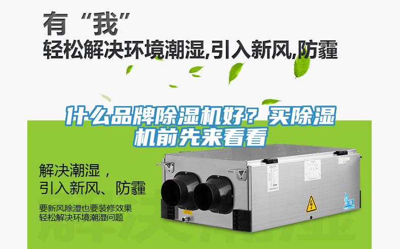 什么品牌除濕機(jī)好？買(mǎi)除濕機(jī)前先來(lái)看看