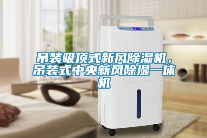 吊裝吸頂式新風(fēng)除濕機(jī)，吊裝式中央新風(fēng)除濕一體機(jī)