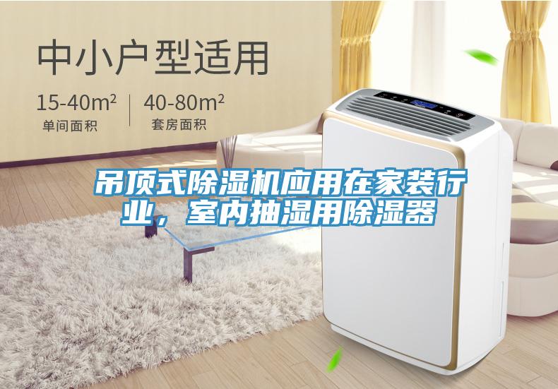 吊頂式除濕機應(yīng)用在家裝行業(yè)，室內(nèi)抽濕用除濕器