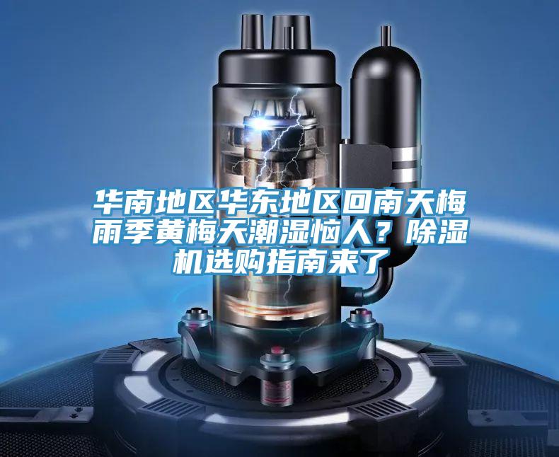 華南地區(qū)華東地區(qū)回南天梅雨季黃梅天潮濕惱人？除濕機(jī)選購(gòu)指南來(lái)了