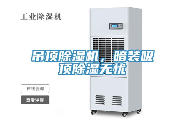 吊頂除濕機(jī)，暗裝吸頂除濕無憂