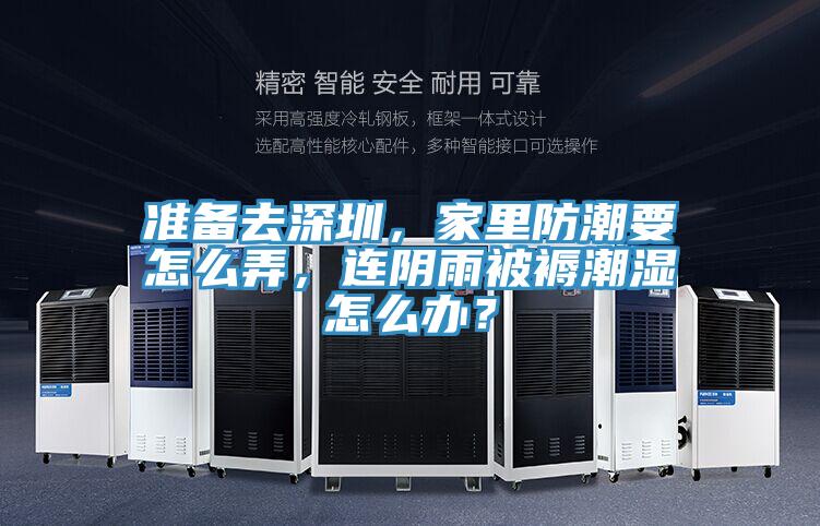 準(zhǔn)備去深圳，家里防潮要怎么弄，連陰雨被褥潮濕怎么辦？