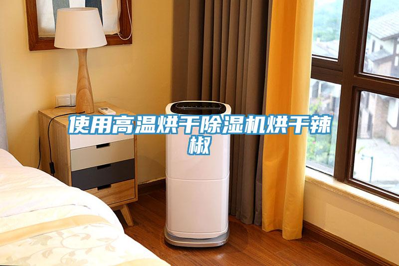 使用高溫烘干除濕機(jī)烘干辣椒