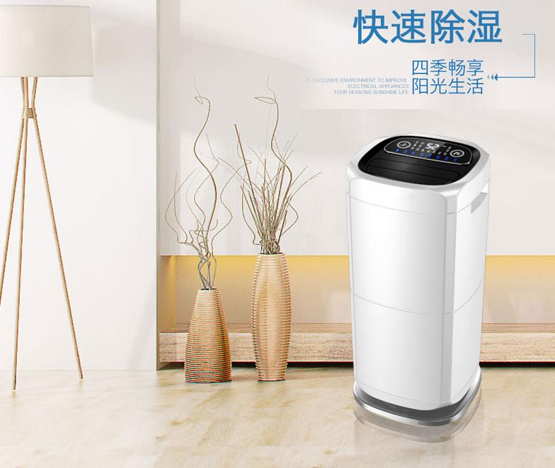 臥式升溫型除濕機(jī)，烘干房升溫排濕不占地